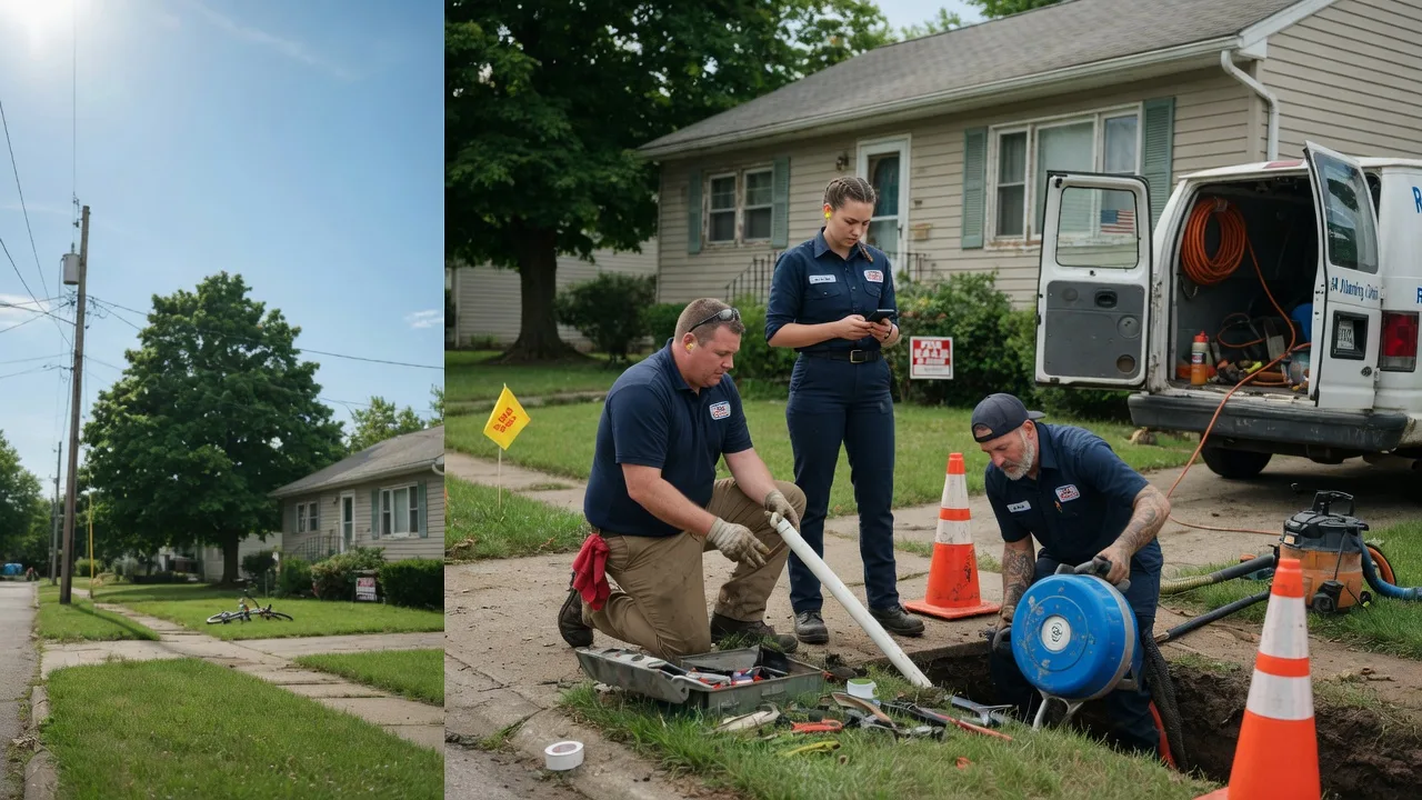 Sewer Line Repair in Saint Nazianz, WI near me